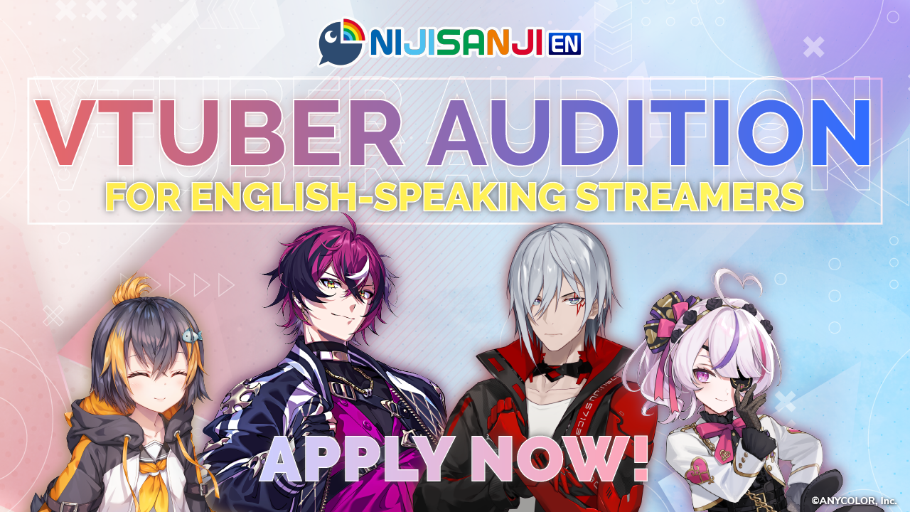 NIJISANJI EN Launches VTuber Auditions | ANYCOLOR Inc.